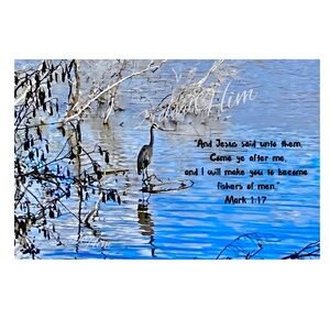 Original custom inspirational art on stretched canvas